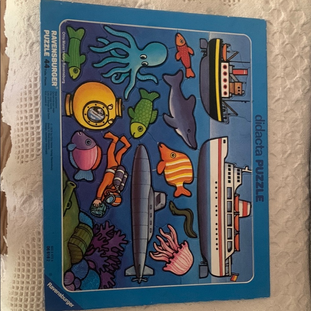 Ravensburger Blue and Orange Ocean Puzzle
